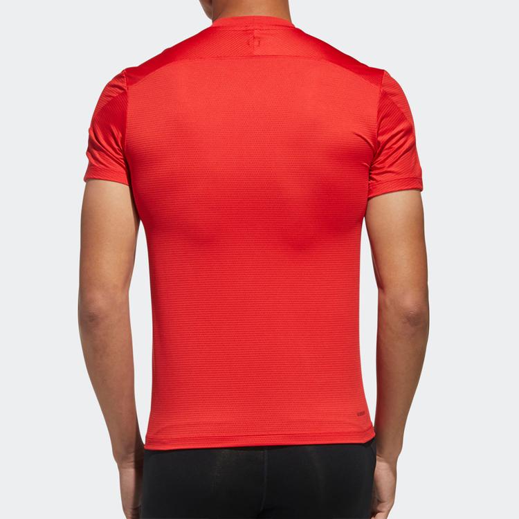 Adidas Kenta Rise Tee Training Sports Short Sleeve Men Tops Light-Crimson GM5065