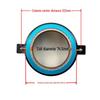 75-core High-Frequency Horn Tweeter with 74.5mm Voice Coil, Gold Pressing Post, and Imported Titanium Diaphragm 