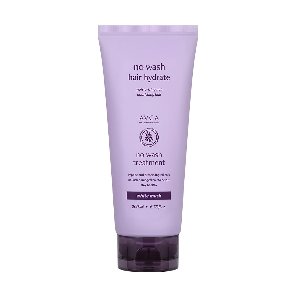 

AVCA No Wash Treatment Hair Mask Белый мускус 200 мл белый