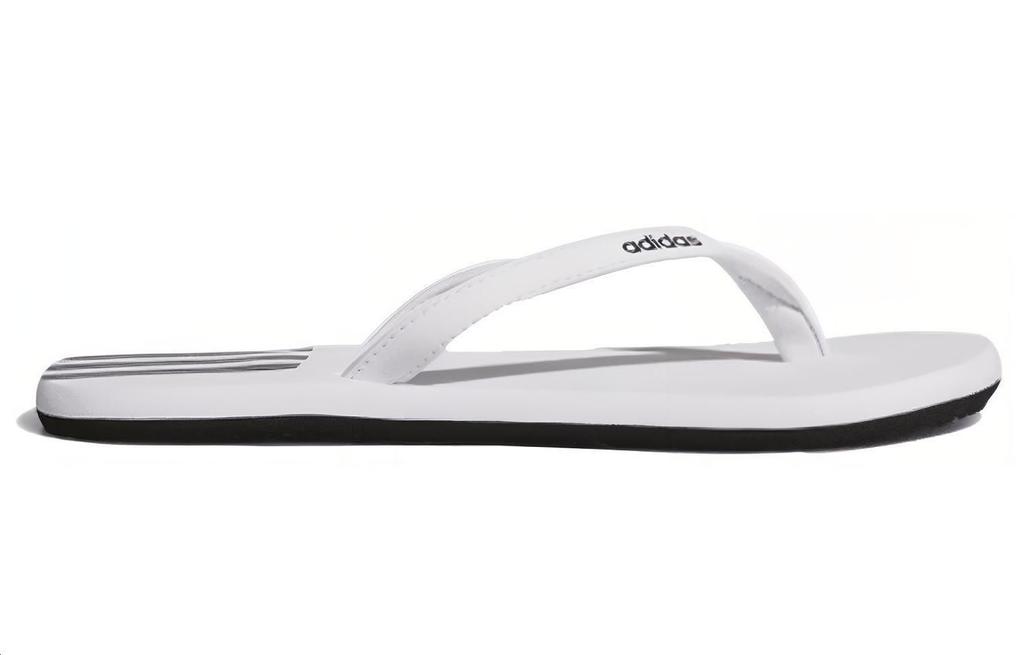 adidas Eezay Flip Flops Slides White/Black Women's EG2038