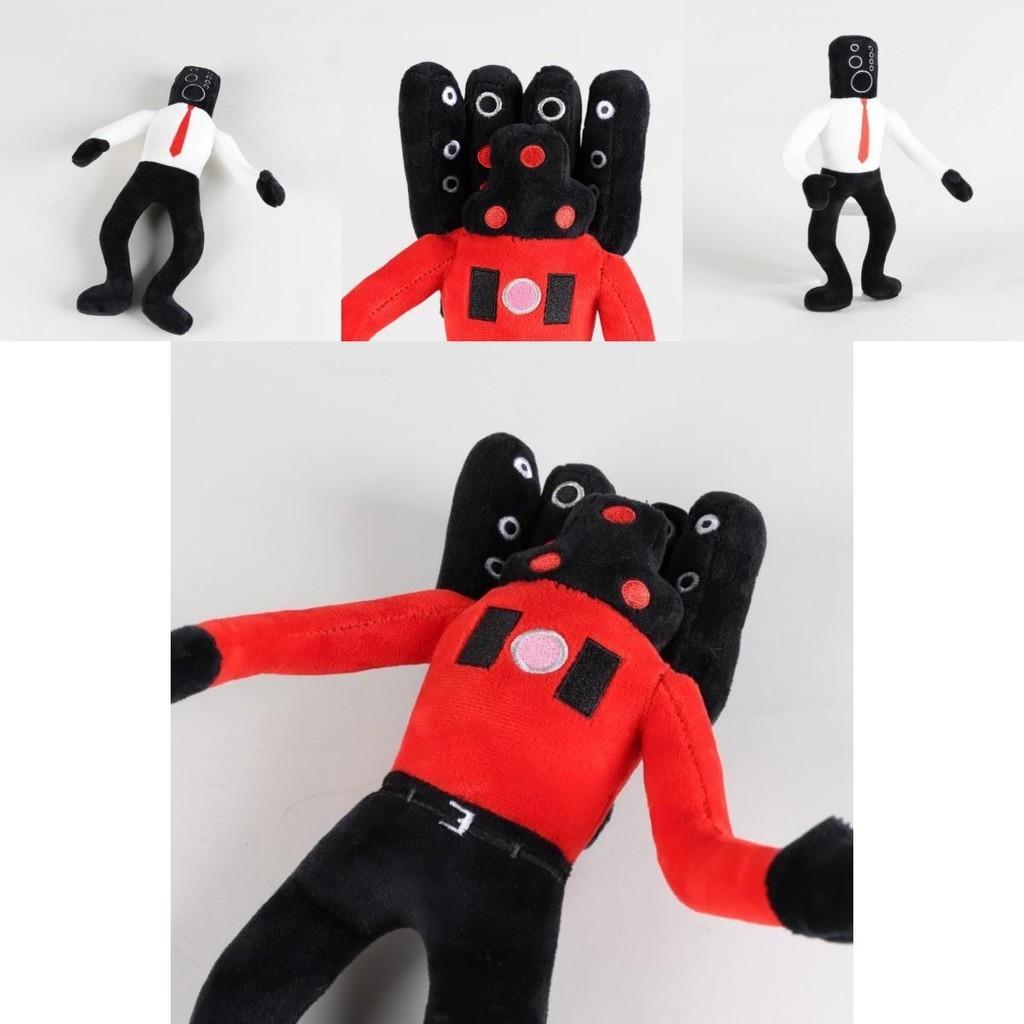 Bookfong Skibidi Toilet Speakerman Plush Toy, Funny And Adorable Animal Design, Short Plush Material, Perfect For Young Adults