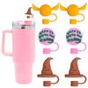 Harry Potter 3D Cartoon Straw Cap - Cute Stanley Accessory for 10mm Straws