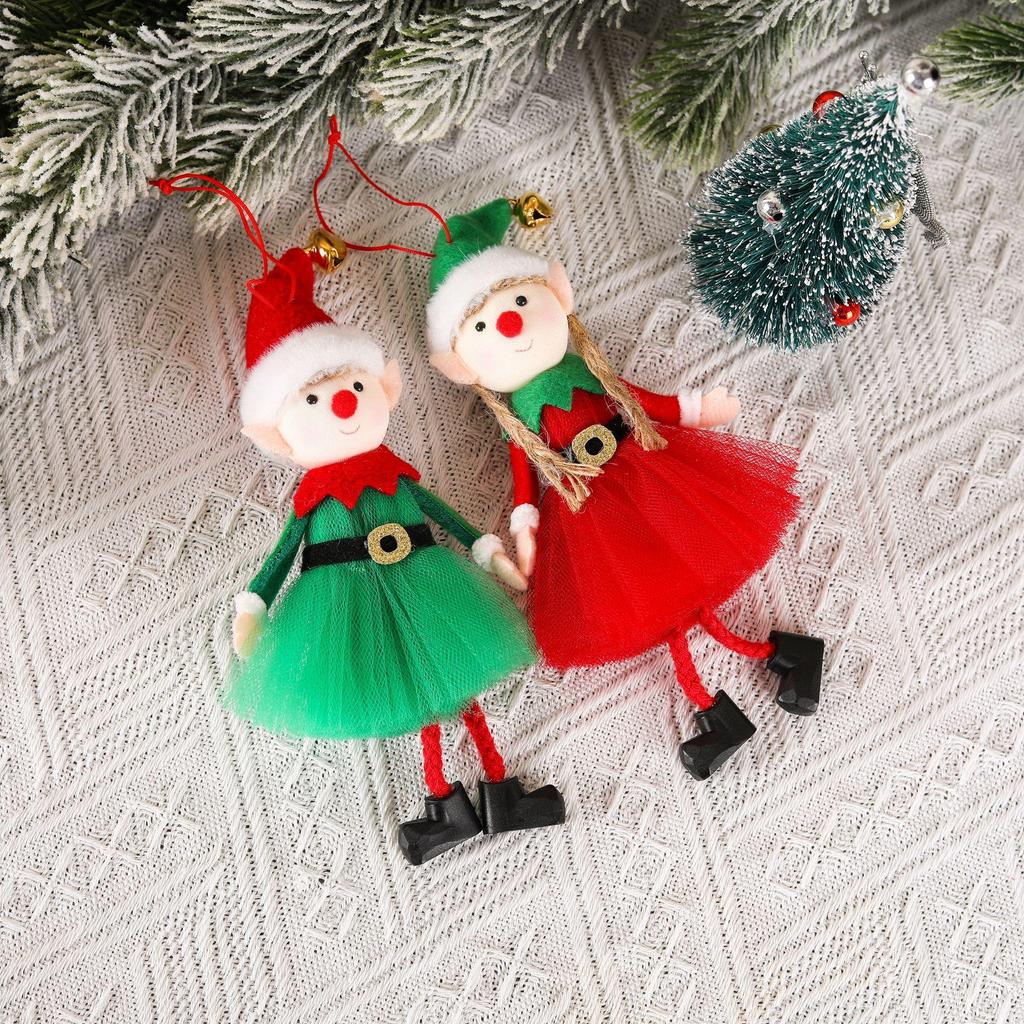 Creative Christmas Elf Doll Ornaments - Tree Decorations & Charms