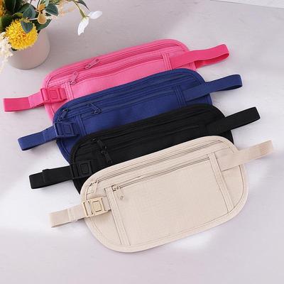 Ultra-Thin Anti-Theft Waist Bag: Close-Fitting Sports and Passport Pouch for Outdoor Running