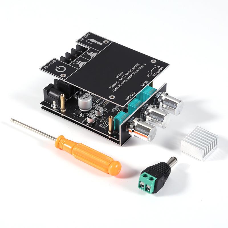 ZK-TB21 2.1 Channel Bluetooth Digital Amplifier Module with Treble, Bass, and Subwoofer TPA3116D2 Chip