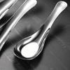 304 Stainless Steel Short Handle Flat Spoon Set