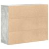 Sideboard Concrete Grey 88 x 30 x 70 cm Particleboard