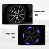 20 PCS Anti Scratch Reflective Stickers, Car Wheel Decorative Stripe Stickers, Car Motorcycle Night Safety Warning Decorative Stickers Suitable for