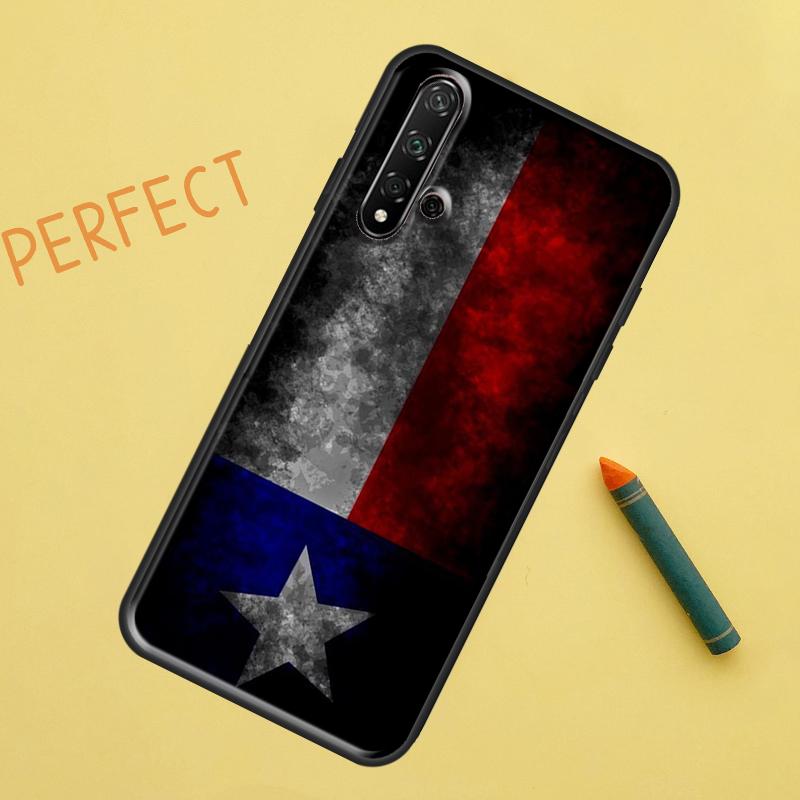 

Texas Flag For Huawei Nova 10 9 SE 11 Pro 12i 11i 8i Y60 Y70 Y90 Y61 Y91 Y72 Y73 P20 P40 P30 Lite Case Huawei Nova 12s