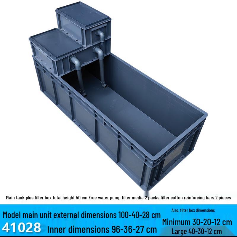 Enhanced Circulation System Filter for Large Fish/Turtle Tanks