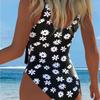 1011 One-piece Swimsuit Bikini New Swimsuit European and American Backless Swimsuit Beach European and American One-piece Swimsuit