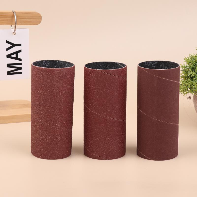 1Pcs Sanding Drum Sleeves Sandpaper Sanding Abrasive Tools 80/150/240 Grit Vibrating Spindle For Sander Sleeve Polishing Tools