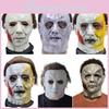 Michael Myers Halloween Horror Latexmaske Kostüm Cosplay Requisiten