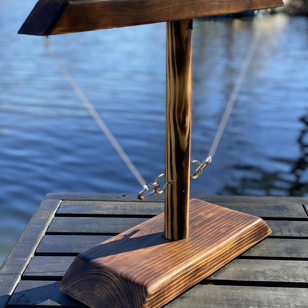 Handmade Wooden Hook And Loop Interactive Drink Game For Children And Adults