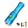 Diving 3 Lighting High 5000 Usable Up To 250m Submersible Compact LED Underwater Battery Level Ideal for Outdoor Activities Like Emergency and Power