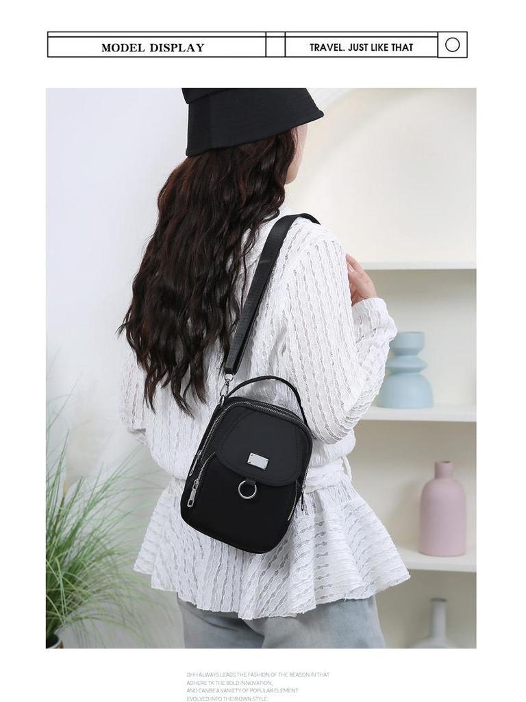 Bolso Bandolera y de Hombro para Mujer: Elegante Monedero Multifuncional para Monedas y Teléfono
