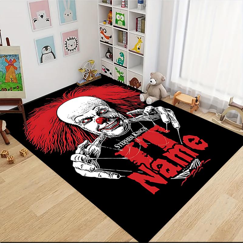 Custom Name FNAF Fan Art Compilation Carpet Rug Customizable Soft Washable Anti-Slip Home Living Room Sofa Mats Personalized Rug. 0909115