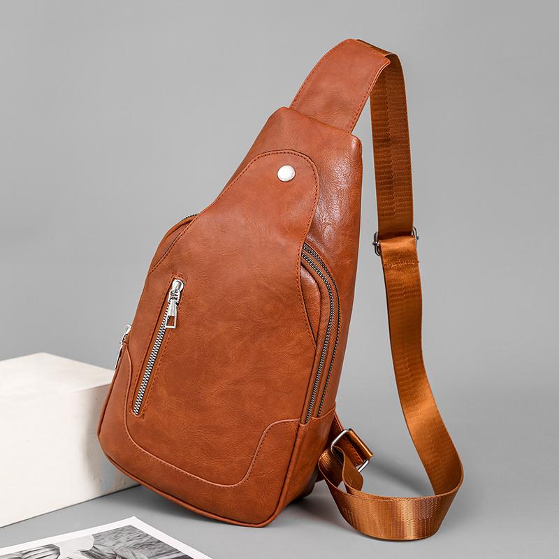 

Women Bag Shoulder Bag Casual Chest Bag Business Ladies Messenger Bag Multi-Functional Sport Travel Pack All Match Sling Bag 17cm9cm34cm