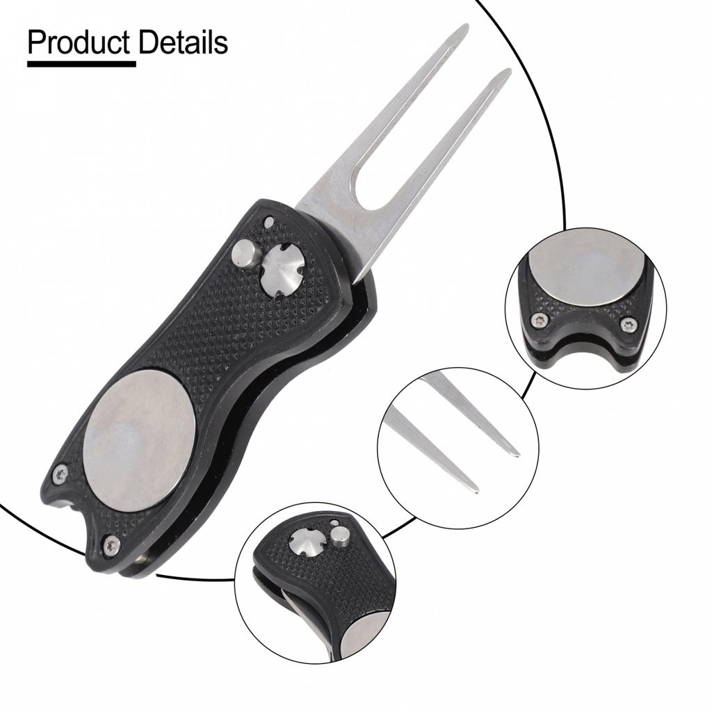 Golf Divot-Reparaturwerkzeug Magnetischer Ballmarker Spezifikationen