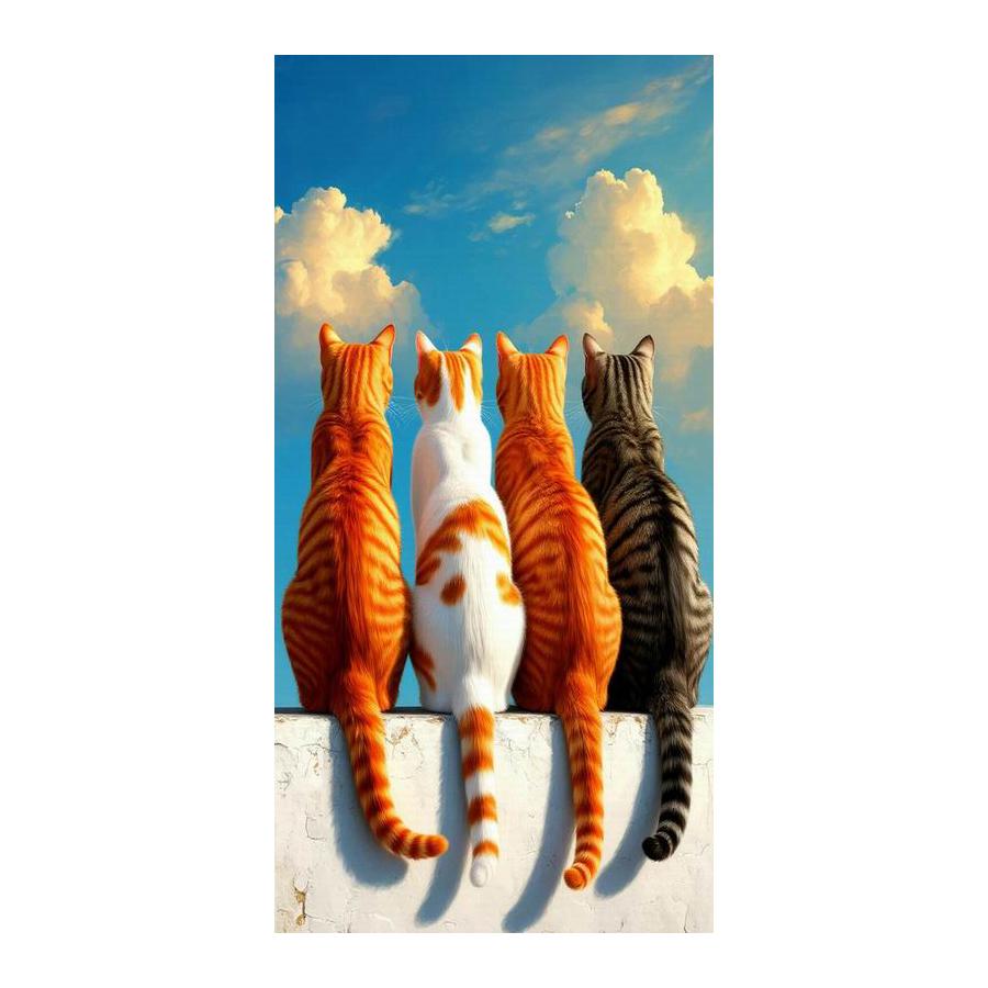 Dog and Cat Large Size Diamond Painting New Collection Pet Animals Diy Full Square Round Drill Rhinestone Embroidery Mosaic Cross Stitch Kits