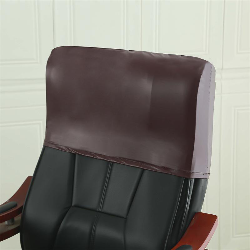 

Elastic Office Chair Backrest Cover Chair Back Protector Backrest Slipcover Dust-proof Chair Back Covers Chair Head Pillowcase бордовый