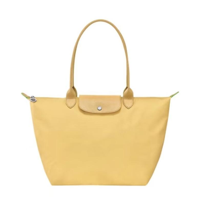 Borsa a sacchetto Leggera borsa tote pieghevole Borsa a tracolla per pendolari in nylon impermeabile di grande capacità borsa a mano