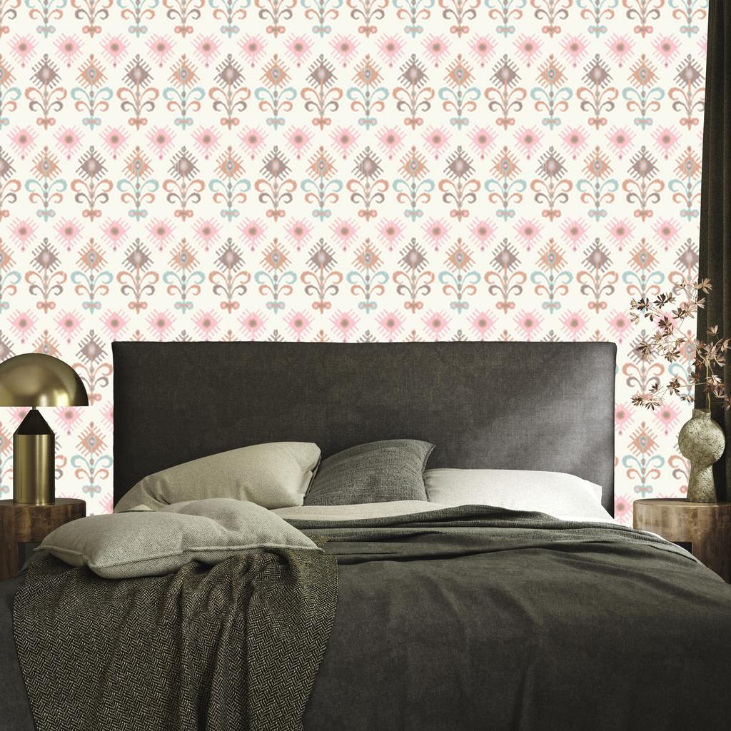 Indian pattern decorative wallpaper for living room and bedroom 50x1000
