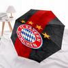 Bayern Football Fashionable Automatic Opening/Closing Folding Umbrella. Portable and Foldable, Ideal for Gift, Travel, and Daily Use.