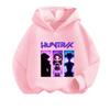Spring Fall Graphic Hooded Sweatshirt Kids Anime Long Sleeve Hoodie Soft Breathable Casual Outerwear For Daily Life