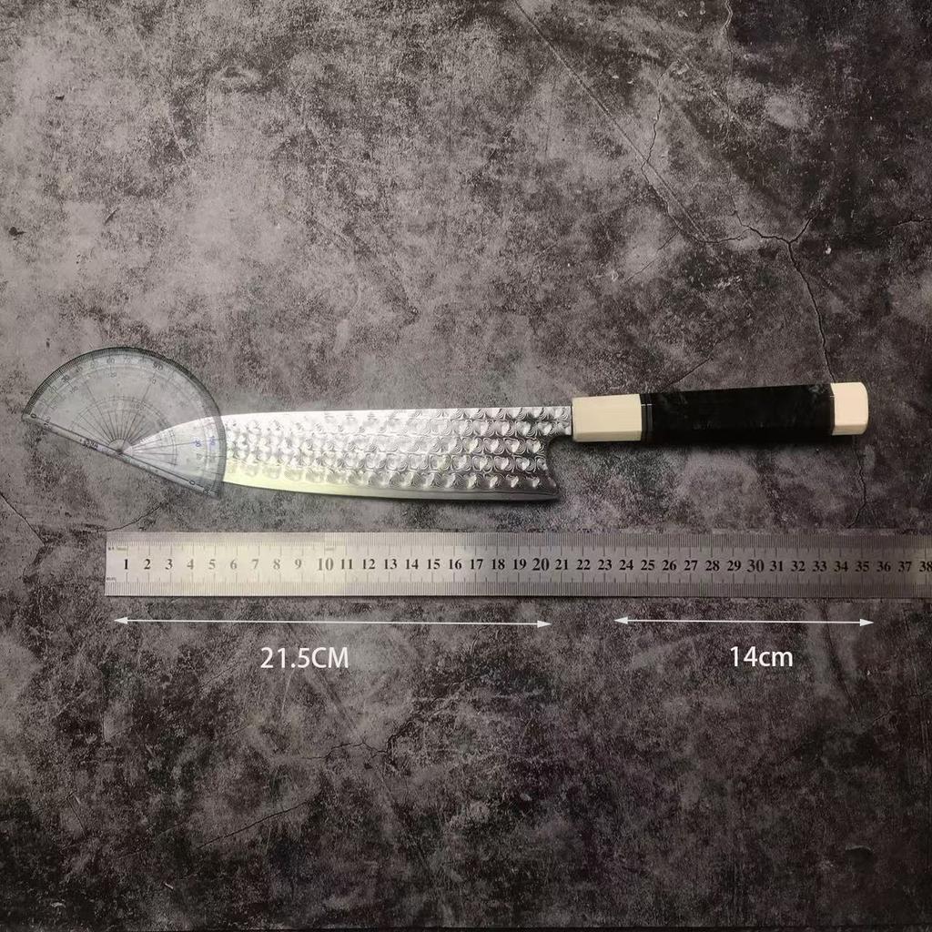 8.9 Inch Chef Knife Damasus Steel VG10 Blade Sharp Cleaver Slicing Gyutou Kiritsuke Japanese Kitchen Knives Cooking Tools Messer