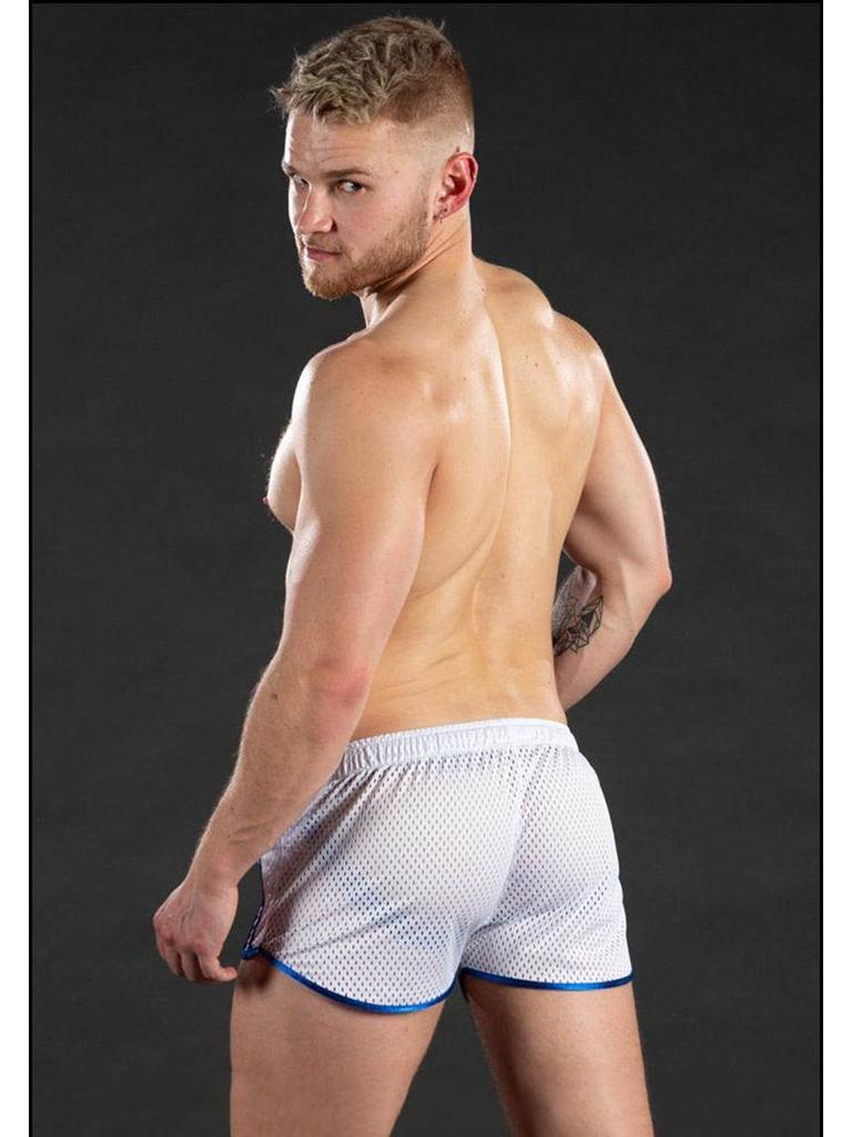 Pánské rychleschnoucí prodyšné sportovní kraťasy - tříčtvrteční délka na pláž, fitness a outdoorové aktivity