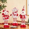 Christmas Doll Ornament Santa Claus Snowman Elk Decoration Festive Tree Decor Christmas Party Supplies
