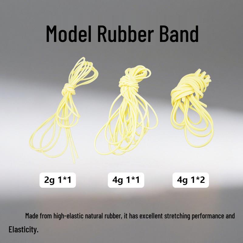 Imported Competition Rubber Band for Youth Aviation Model Accessories, Available in 2g and 4g