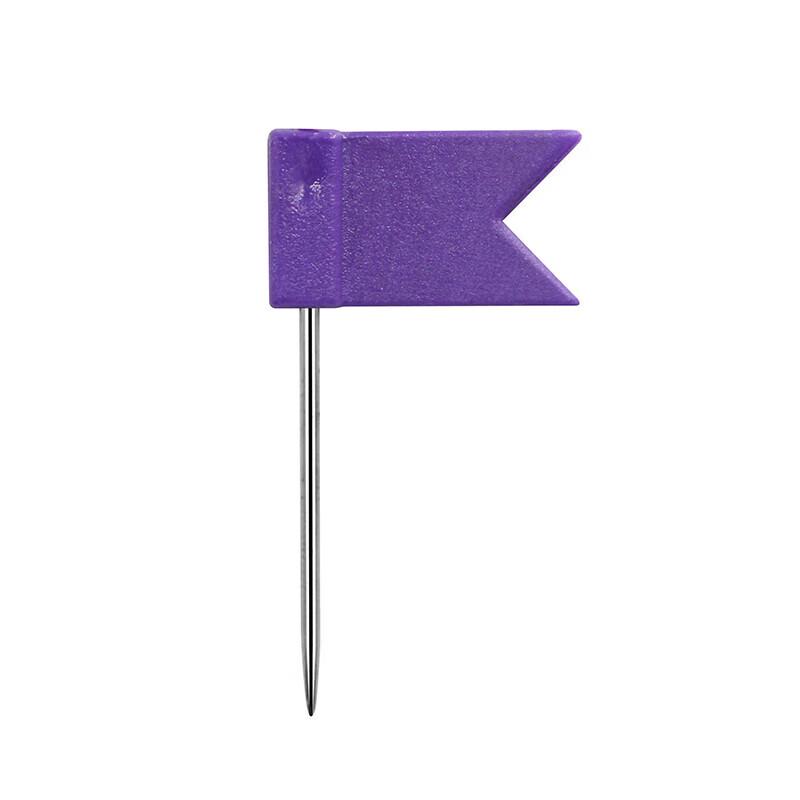Musheng Colored Flag Map Pins (20 Pcs)