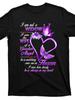 I Am Not a Widow I Am The Spouse of a Guardian Angel This Butterfly Graphic TShirt Comfortable Fit for Unisex Featuring