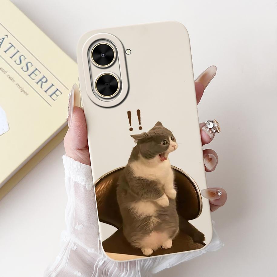 New Case For Xiaomi Poco C71 Cover Redmi A5 4G Phone Cases Fashion Flower Cartoon Soft TPU Fundas For Xiaomi Redmi A5 NFC Bumper