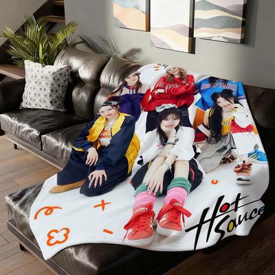 Music Group B Baby M Monster Blanket For Sofa Office Bed Plane Travel Sleep Read Relax Camping Soft And Warm