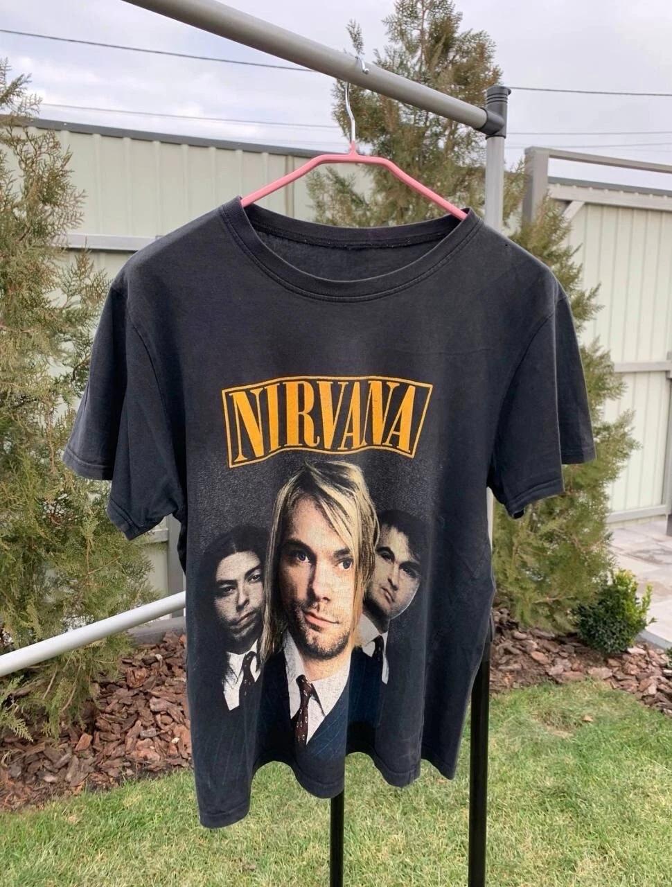 Nirvana Vintage T Shirt Rock T Shirt L