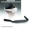 Headband Comfort Straps for VR Glasses, PU Sponge Headsets Straps with Pressure Reduction