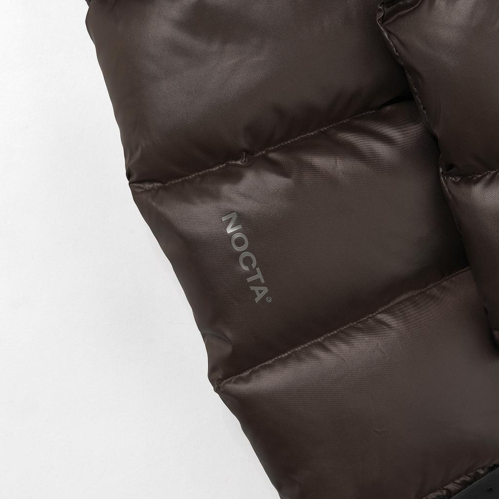 Nike X Nocta İşbirliği Kaz Tüyü Sıcak Fermuarlı Dik Yaka Uzun Kollu Şişme Mont Unisex Dış Giyim FN8197-237