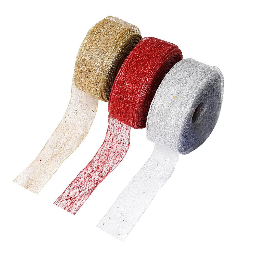 European Classic And American Style Christmas Ribbon With Flawlessly Finished Edges In Bold Colors