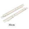 1 Pair Drawer Slide Portable Removable Smooth Anti-corrosive Nylon Roller Replacement Wardrobe Track Rail Slides