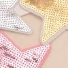 7pcs Sequined Star Patch Sewing/Stick On Fabric Applique Popular Garment Accessories For Creative Craft Project Decors