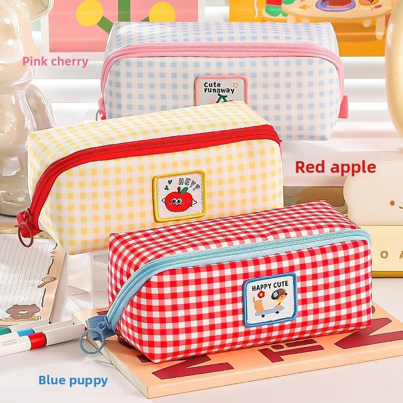 Multicolor Fabric Pen Organizer With Spacious Compartments For School And Gift Purposes