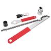 G501 Bicycle Repair Tool BracketFlywheelChainCrank Remover Multifunction Bike Accessory