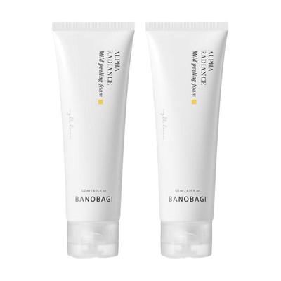 Alpha Radiance Mild Peeling Foam Cleanser 120ml × 2