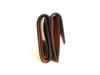 Authentic FENDI ROMA Brown Leather Trifold Wallet Compact Wallet # 9709  Refurbished