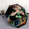 1pc Ben 10 Custom Name Automatic Folding Umbrella, Durable Plastic & Iron, Lightweight for Outdoor Daily Use  S1230063