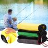 Outdoor Sports Thickening Fishing Towel Microfiber Camping Fishing Towels Wipe with Clip Hands Towel Fishing Accessories