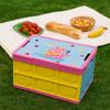 Cartoon Folding Storage Box Cat Pattern Stackable Crate Portable Storage Box Trunk